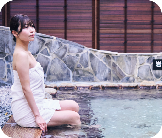 温泉＆岩盤浴のイメージ